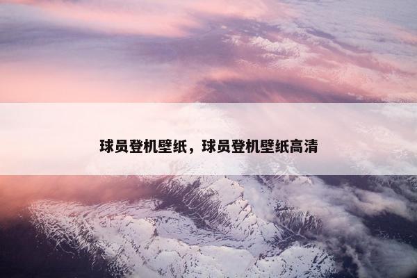 球员登机壁纸，球员登机壁纸高清