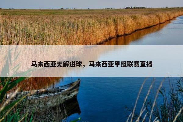 马来西亚无解进球，马来西亚甲组联赛直播