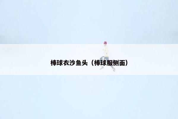 棒球衣沙鱼头（棒球服侧面）