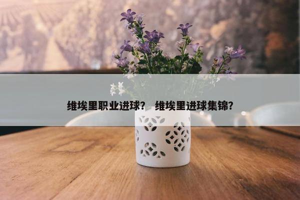维埃里职业进球？ 维埃里进球集锦？