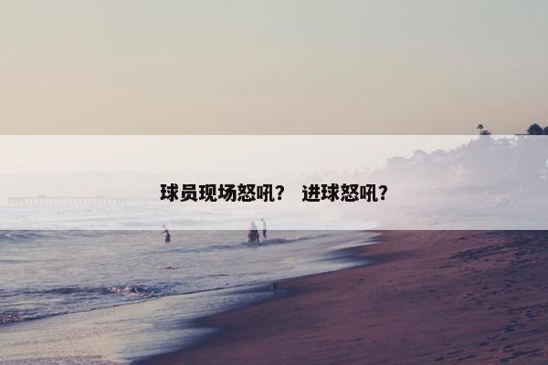球员现场怒吼？ 进球怒吼？