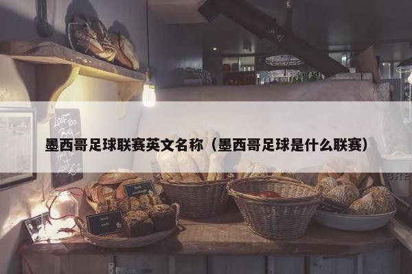 墨西哥足球联赛英文名称（墨西哥足球是什么联赛）