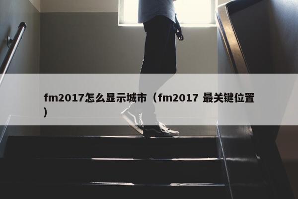 fm2017怎么显示城市（fm2017 最关键位置）