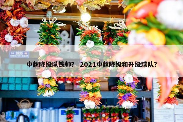 中超降级队铁帅？ 2021中超降级和升级球队？