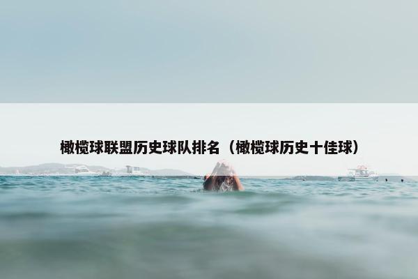 橄榄球联盟历史球队排名（橄榄球历史十佳球）