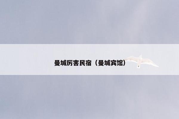 曼城厉害民宿（曼城宾馆）