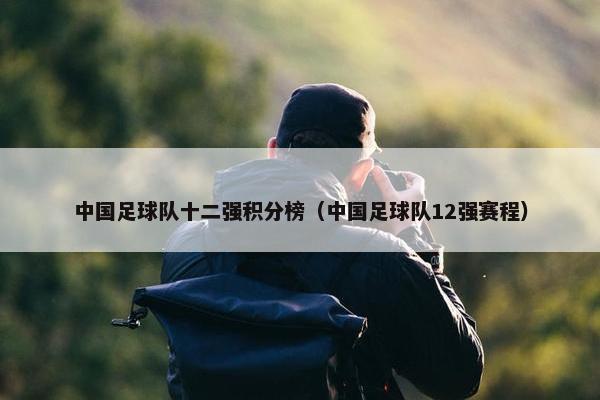 中国足球队十二强积分榜（中国足球队12强赛程）