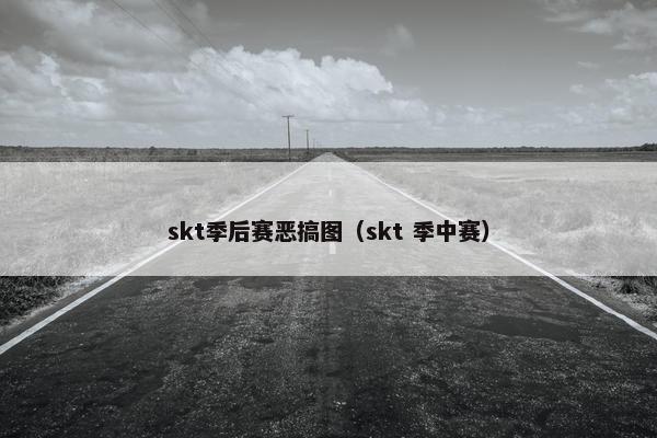 skt季后赛恶搞图（skt 季中赛）