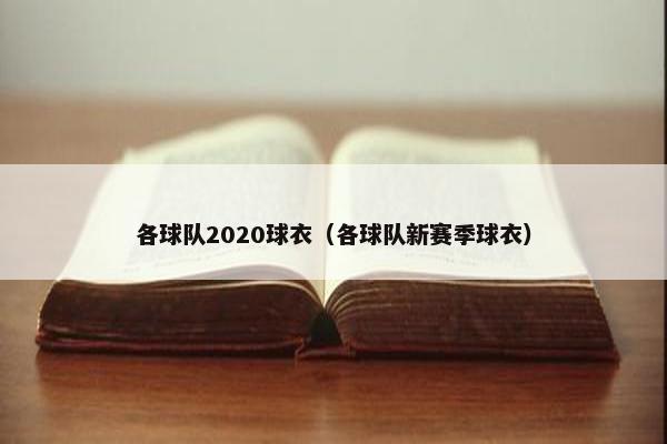 各球队2020球衣（各球队新赛季球衣）