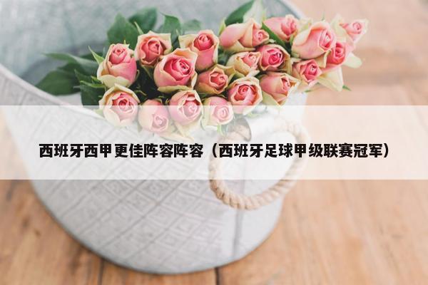 西班牙西甲更佳阵容阵容（西班牙足球甲级联赛冠军）
