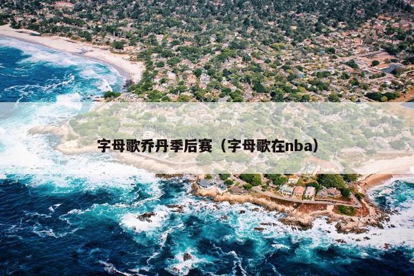 字母歌乔丹季后赛（字母歌在nba）