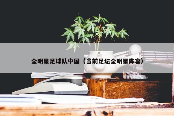 全明星足球队中国（当前足坛全明星阵容）