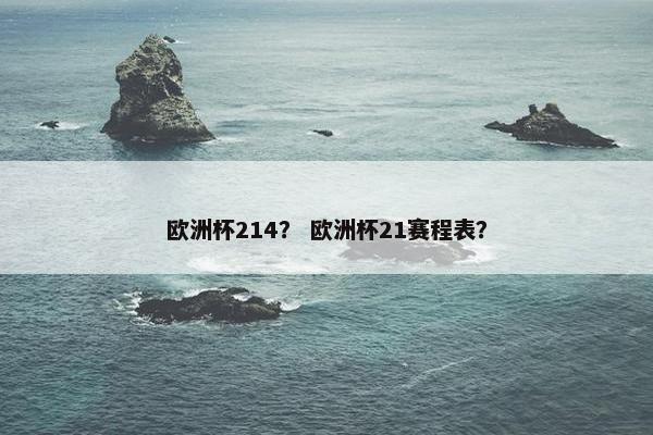 欧洲杯214？ 欧洲杯21赛程表？