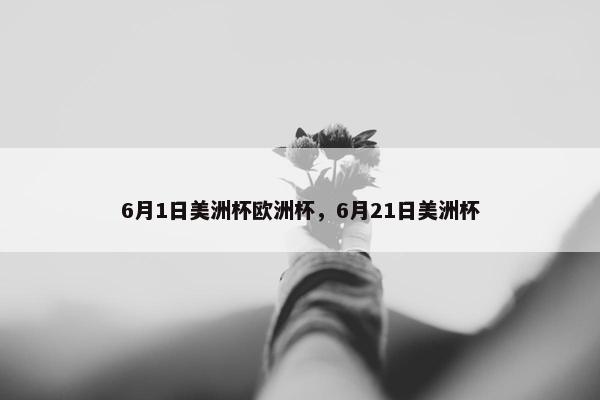 6月1日美洲杯欧洲杯，6月21日美洲杯