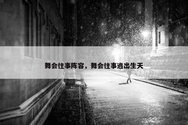 舞会往事阵容，舞会往事逃出生天