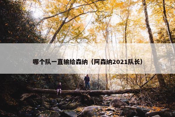 哪个队一直输给森纳（阿森纳2021队长）