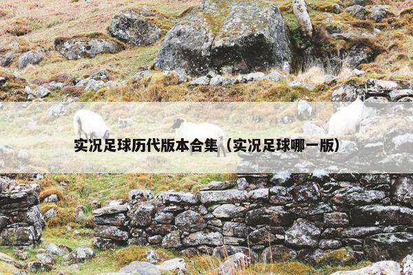 实况足球历代版本合集（实况足球哪一版）
