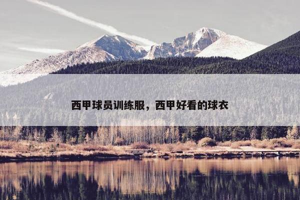 西甲球员训练服，西甲好看的球衣