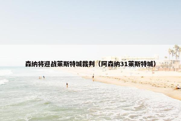 森纳将迎战莱斯特城裁判（阿森纳31莱斯特城）