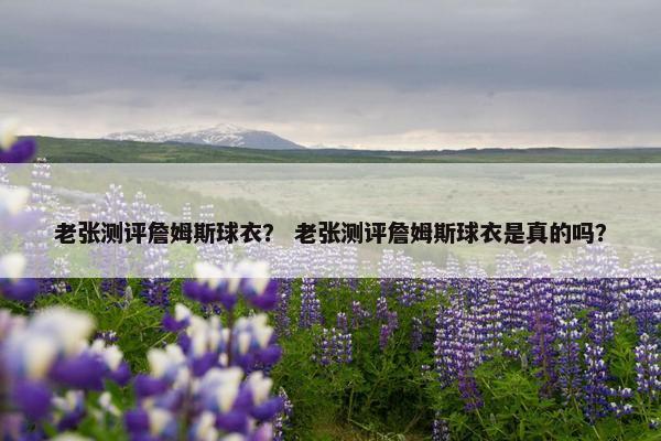 老张测评詹姆斯球衣？ 老张测评詹姆斯球衣是真的吗？