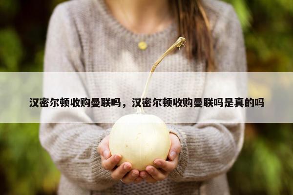 汉密尔顿收购曼联吗，汉密尔顿收购曼联吗是真的吗