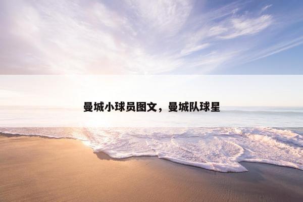 曼城小球员图文，曼城队球星
