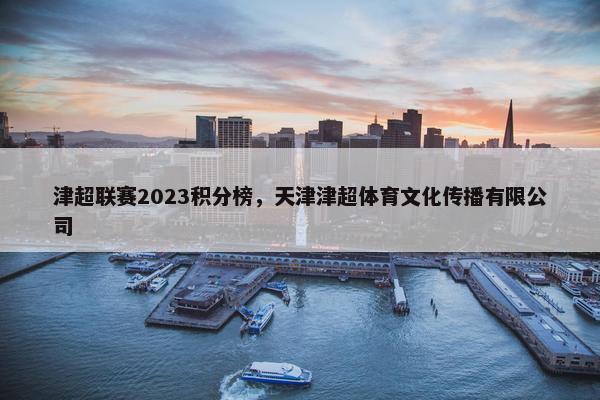 津超联赛2023积分榜，天津津超体育文化传播有限公司