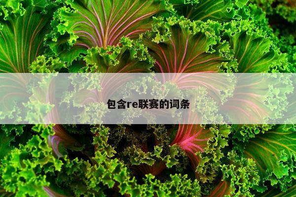 包含re联赛的词条