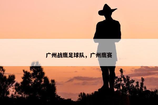 广州战鹰足球队，广州鹰赛