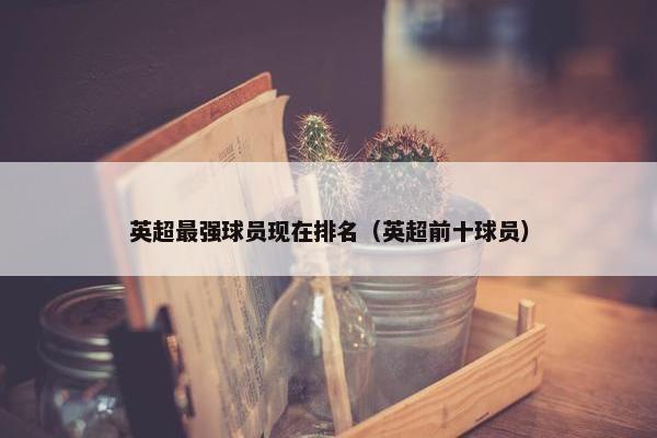 英超最强球员现在排名（英超前十球员）