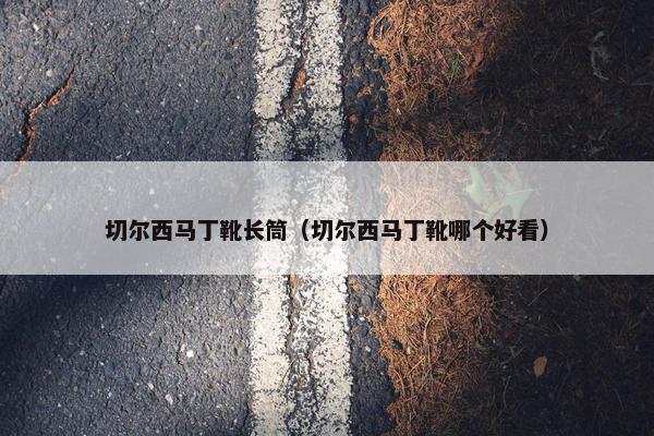 切尔西马丁靴长筒（切尔西马丁靴哪个好看）