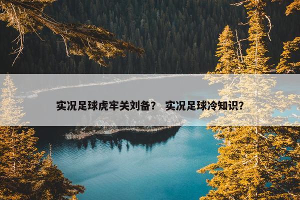 实况足球虎牢关刘备？ 实况足球冷知识？