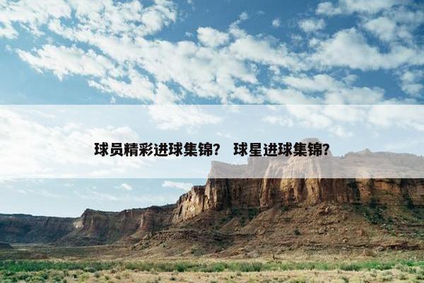 球员精彩进球集锦？ 球星进球集锦？