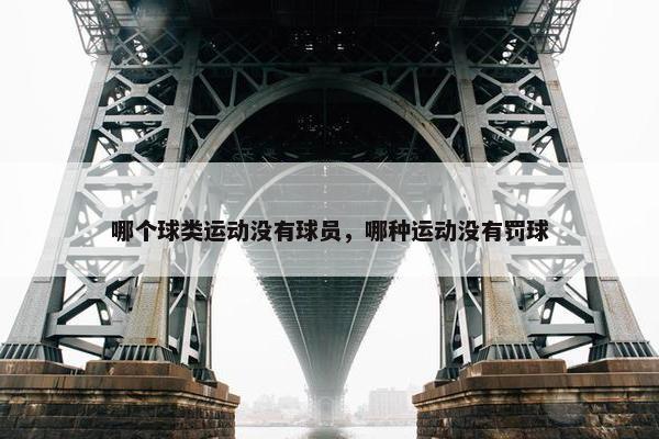 哪个球类运动没有球员，哪种运动没有罚球