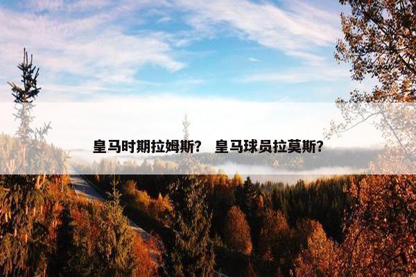 皇马时期拉姆斯？ 皇马球员拉莫斯？