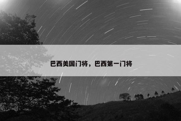 巴西美国门将，巴西第一门将