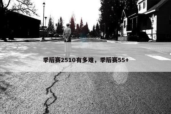 季后赛2510有多难，季后赛55+