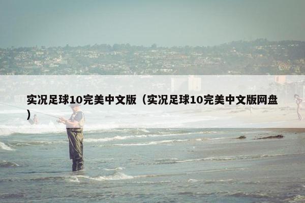 实况足球10完美中文版（实况足球10完美中文版网盘）