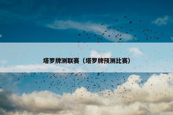 塔罗牌测联赛（塔罗牌预测比赛）
