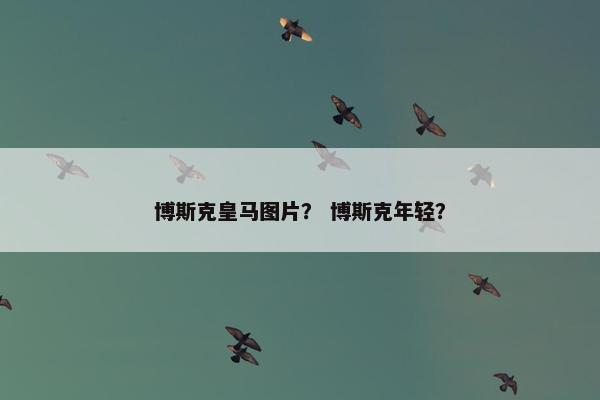 博斯克皇马图片？ 博斯克年轻？