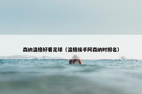 森纳温格好看足球（温格接手阿森纳时排名）