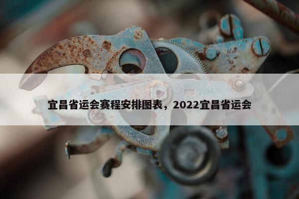 宜昌省运会赛程安排图表，2022宜昌省运会