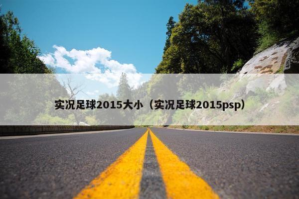 实况足球2015大小（实况足球2015psp）