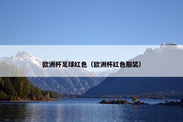 欧洲杯足球红色（欧洲杯红色服装）