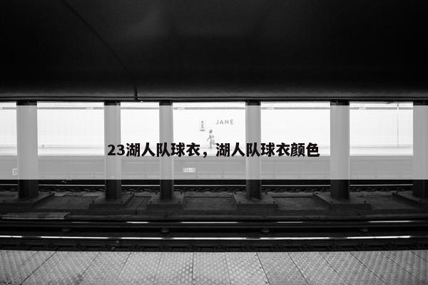 23湖人队球衣，湖人队球衣颜色