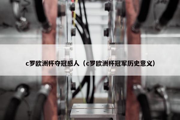 c罗欧洲杯夺冠感人（c罗欧洲杯冠军历史意义）