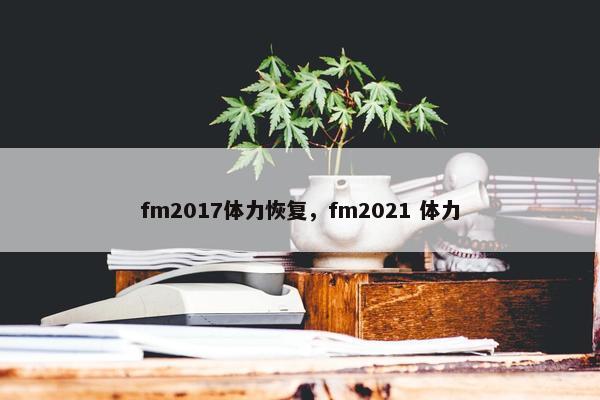 fm2017体力恢复，fm2021 体力