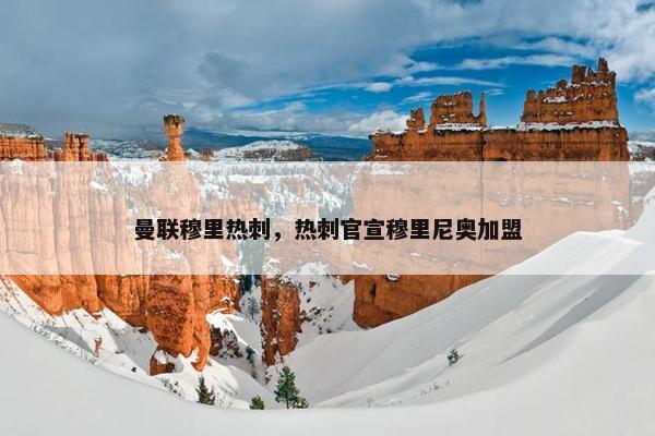 曼联穆里热刺，热刺官宣穆里尼奥加盟