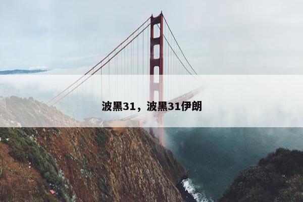 波黑31，波黑31伊朗