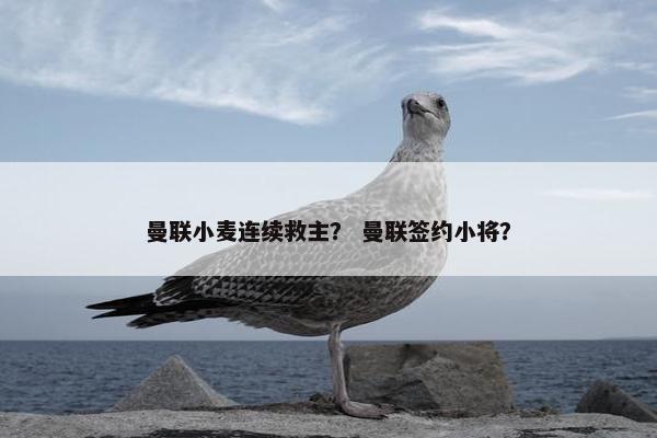 曼联小麦连续救主？ 曼联签约小将？